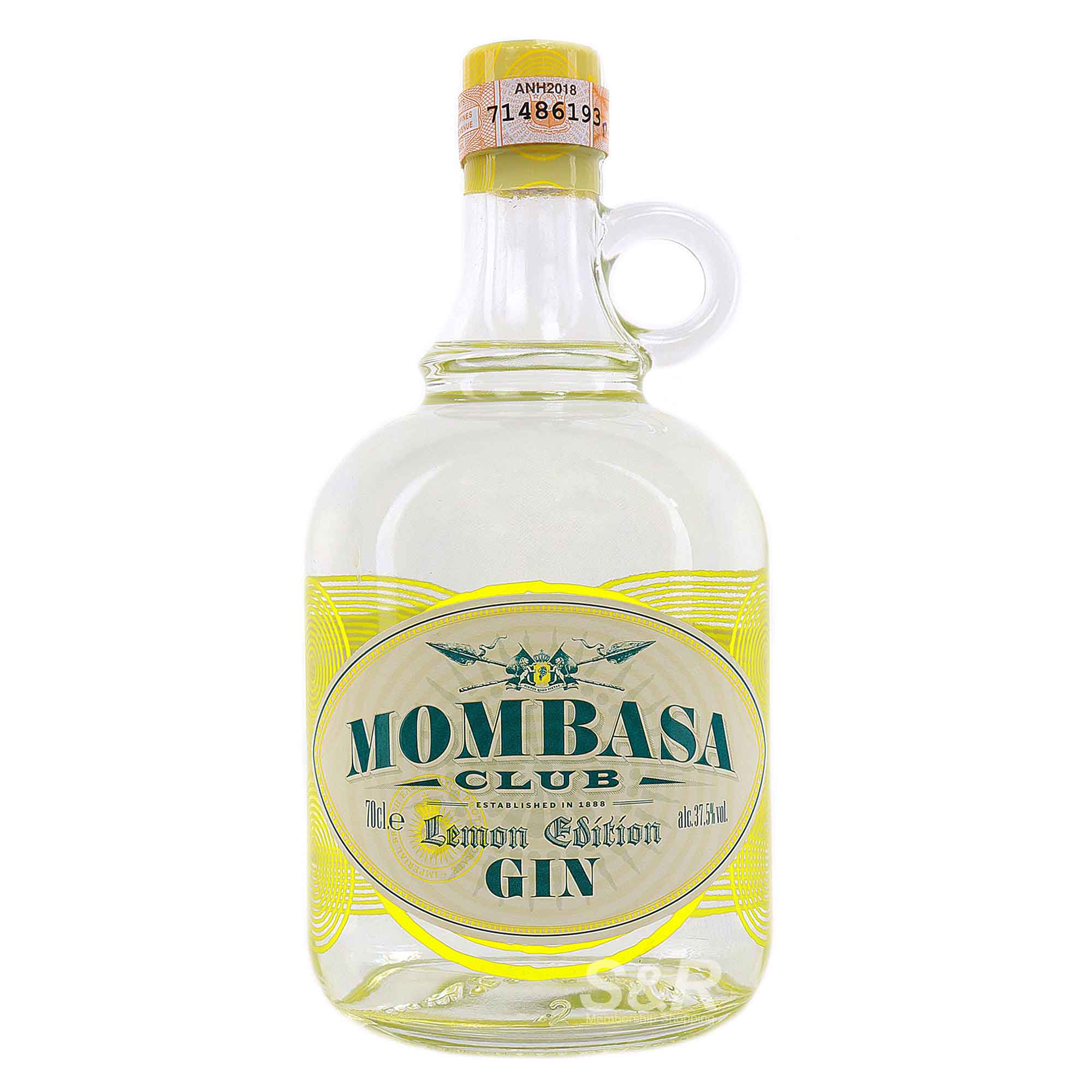 Mombasa Club Lemon Gin Edition 700mL Mombasa Club Lemon Gin Edition 700mL
